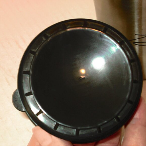 Nascar silver Patented thermos sports mug signed Tony Steward #20 Nascar Thermos - Picture 6 of 10